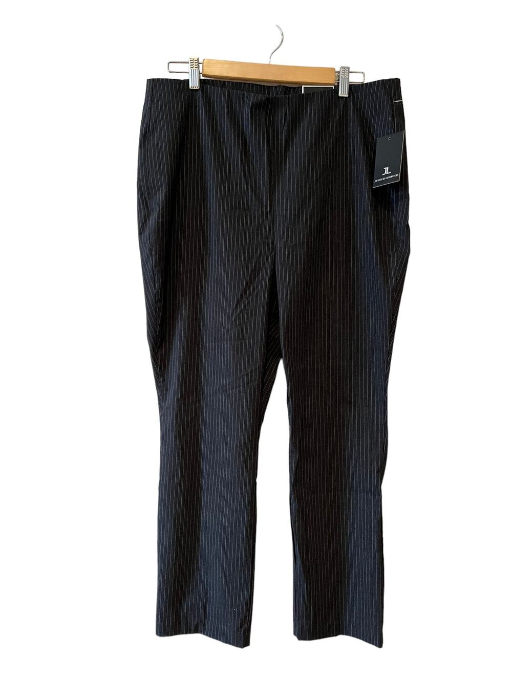 Jules & Leopold gray pinstripe work pants 16W